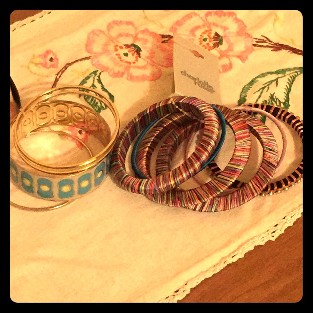 Set of 2 - Charlotte Russe Bangle Sets